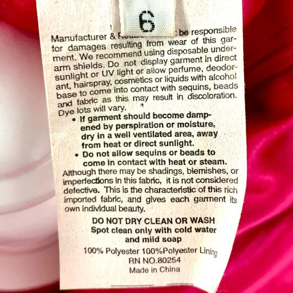 Alyce Designs Pink Sequin Showgirl Jeweled Cocktail Dress Corset Back 6 Hoco - Picture 13 of 13